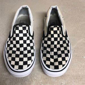 Checkered Vans